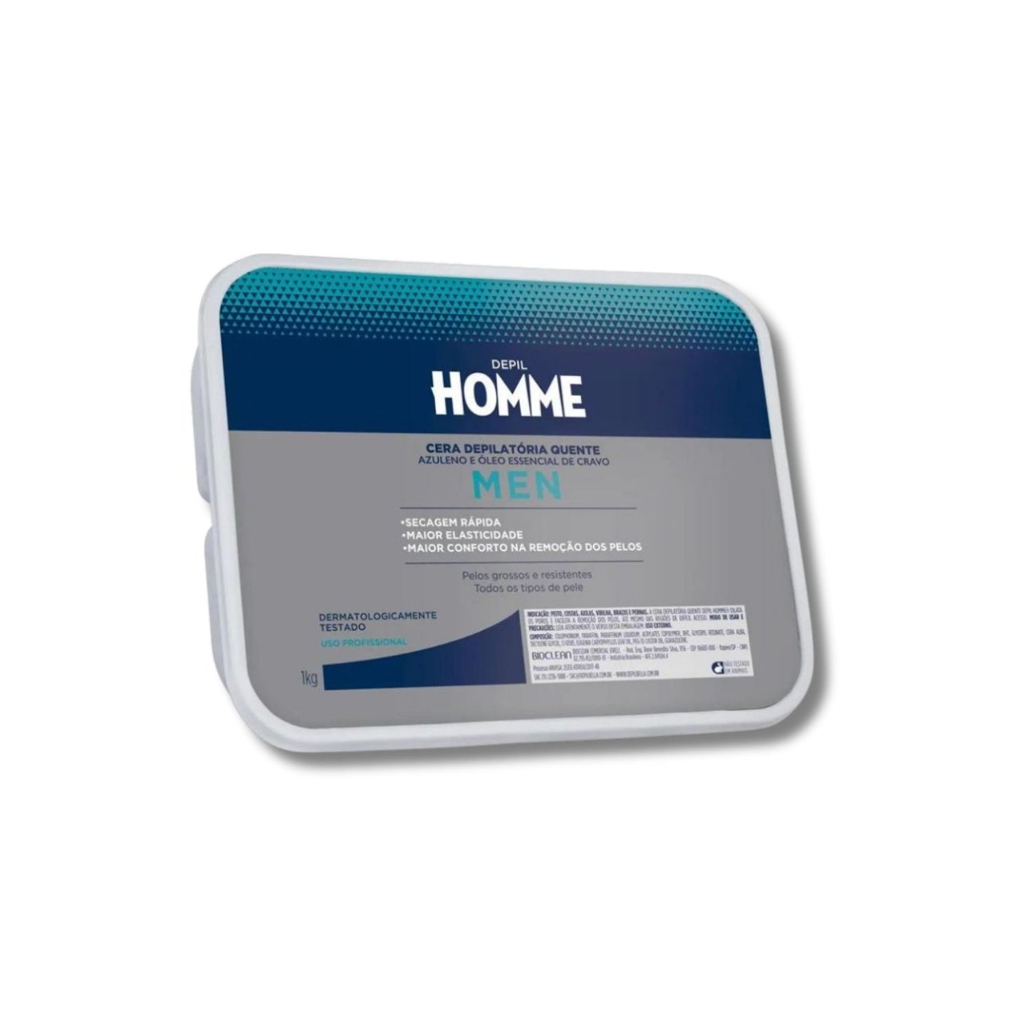 Cera Depilatória Depil Bella Homme Quente 1000 g