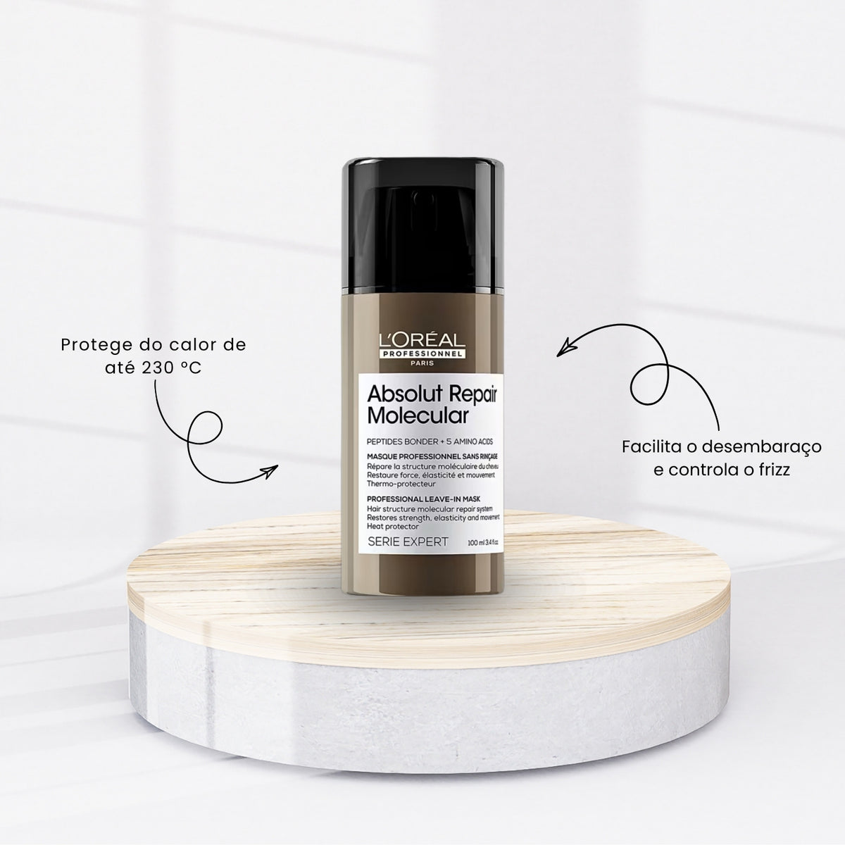 Kit Loreal Absolut Repair Molecular Home Care (3 Produtos)