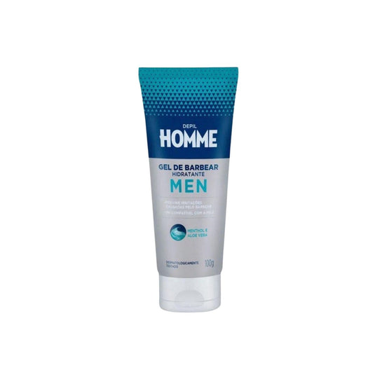 Depil Homme Gel de Barbear Hidratante 100 g