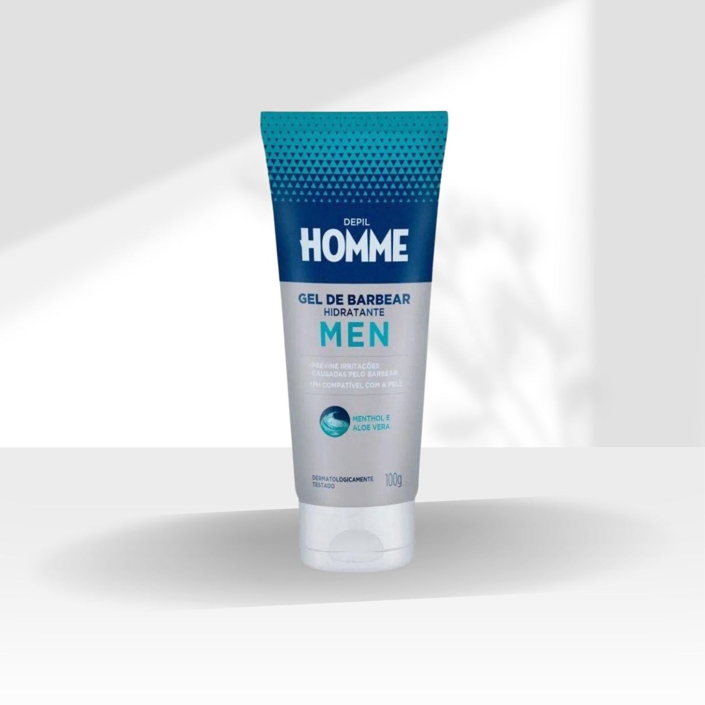 Depil Homme Gel de Barbear Hidratante 100 g