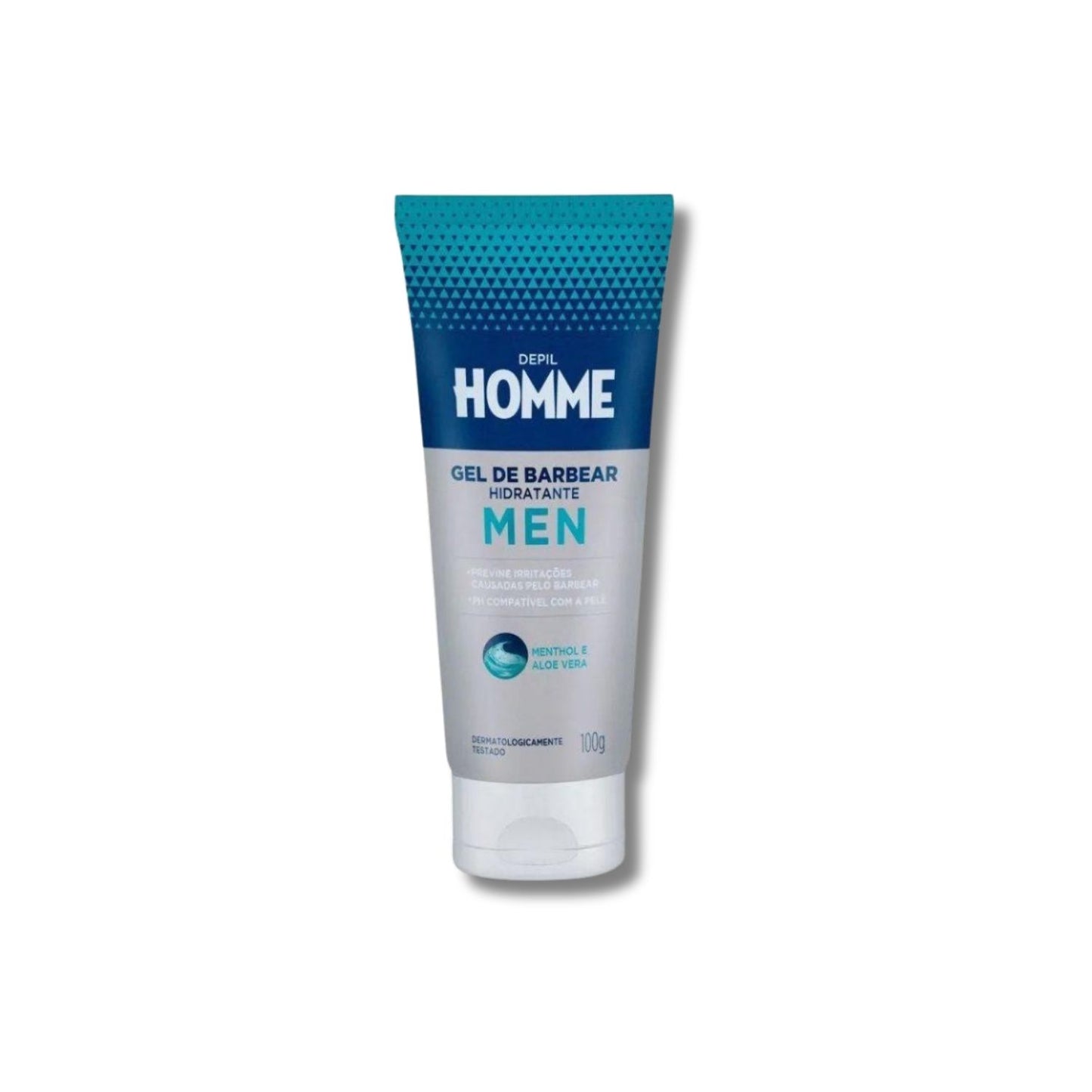 Depil Homme Gel de Barbear Hidratante 100 g