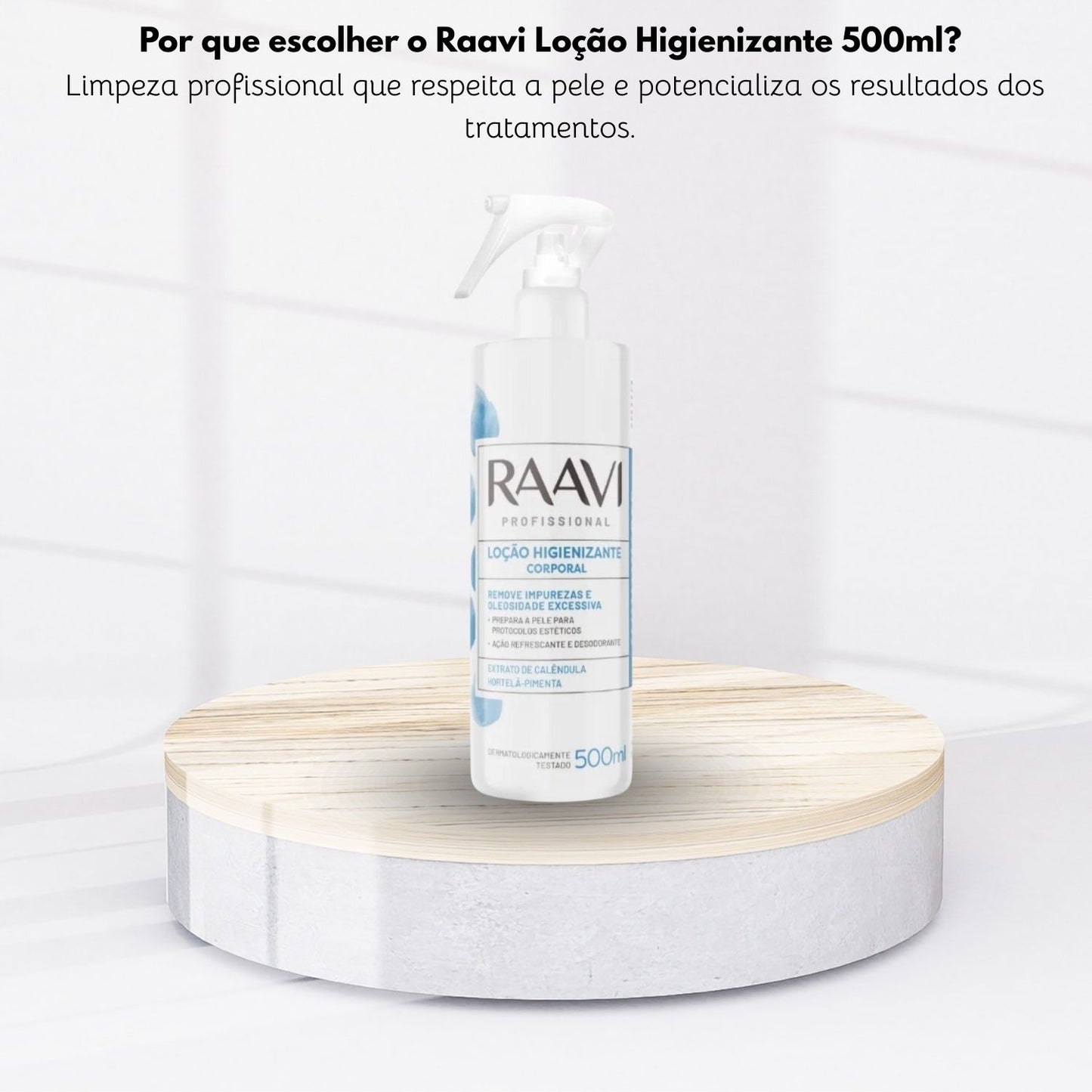 Raavi Loção Higienizante 500 ml