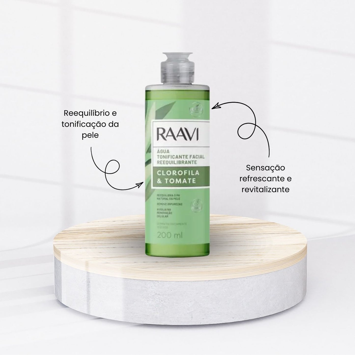 Raavi Água Tonificante Reequilibrante 200 ml