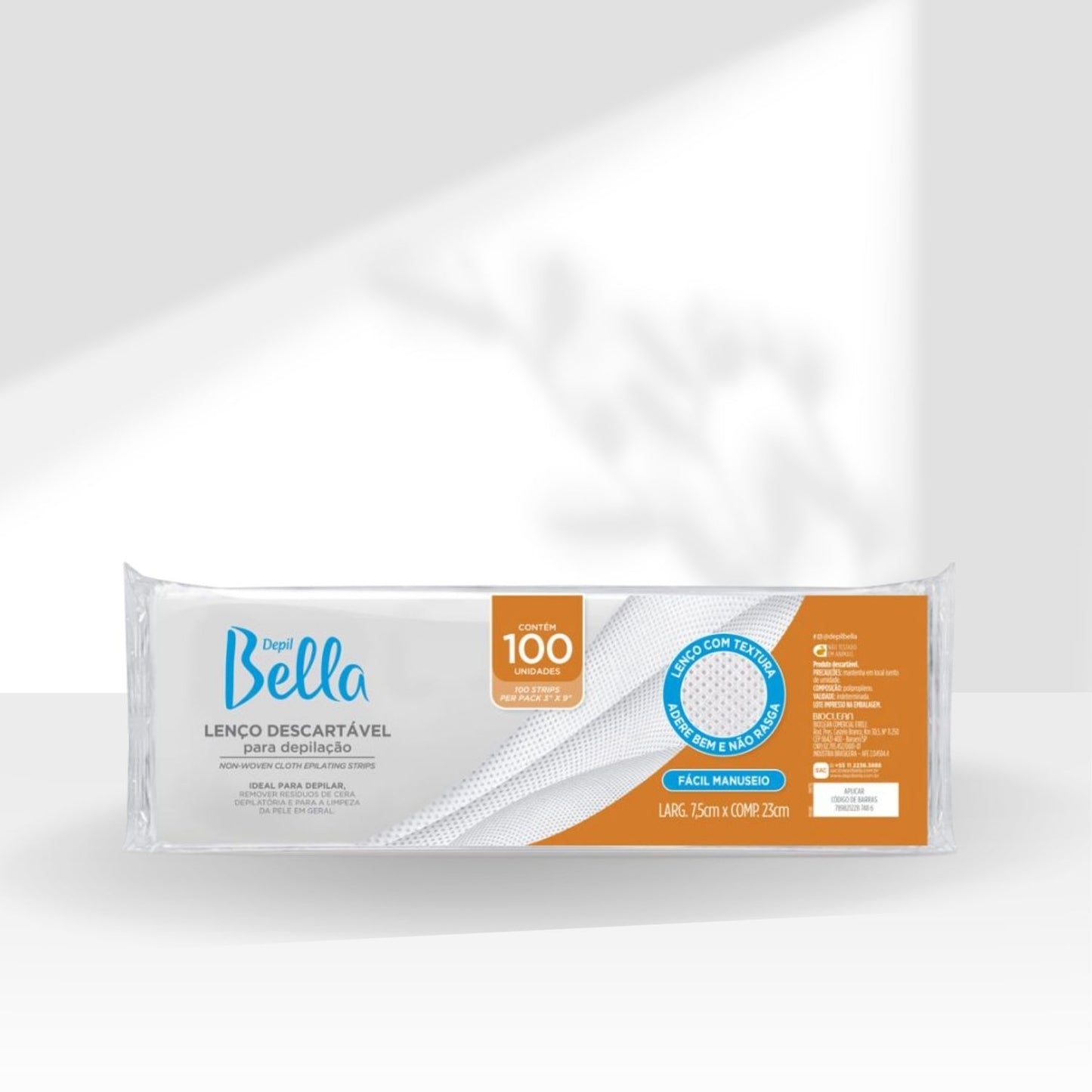 Depil Bella Lenços para Depilação 100 Unidades