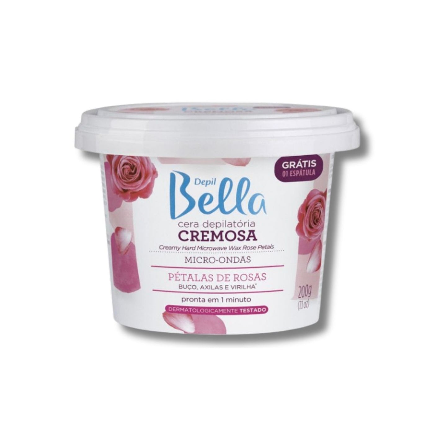 Cera Depilatória Depil Bella para Micro-Ondas Pétalas 200 g