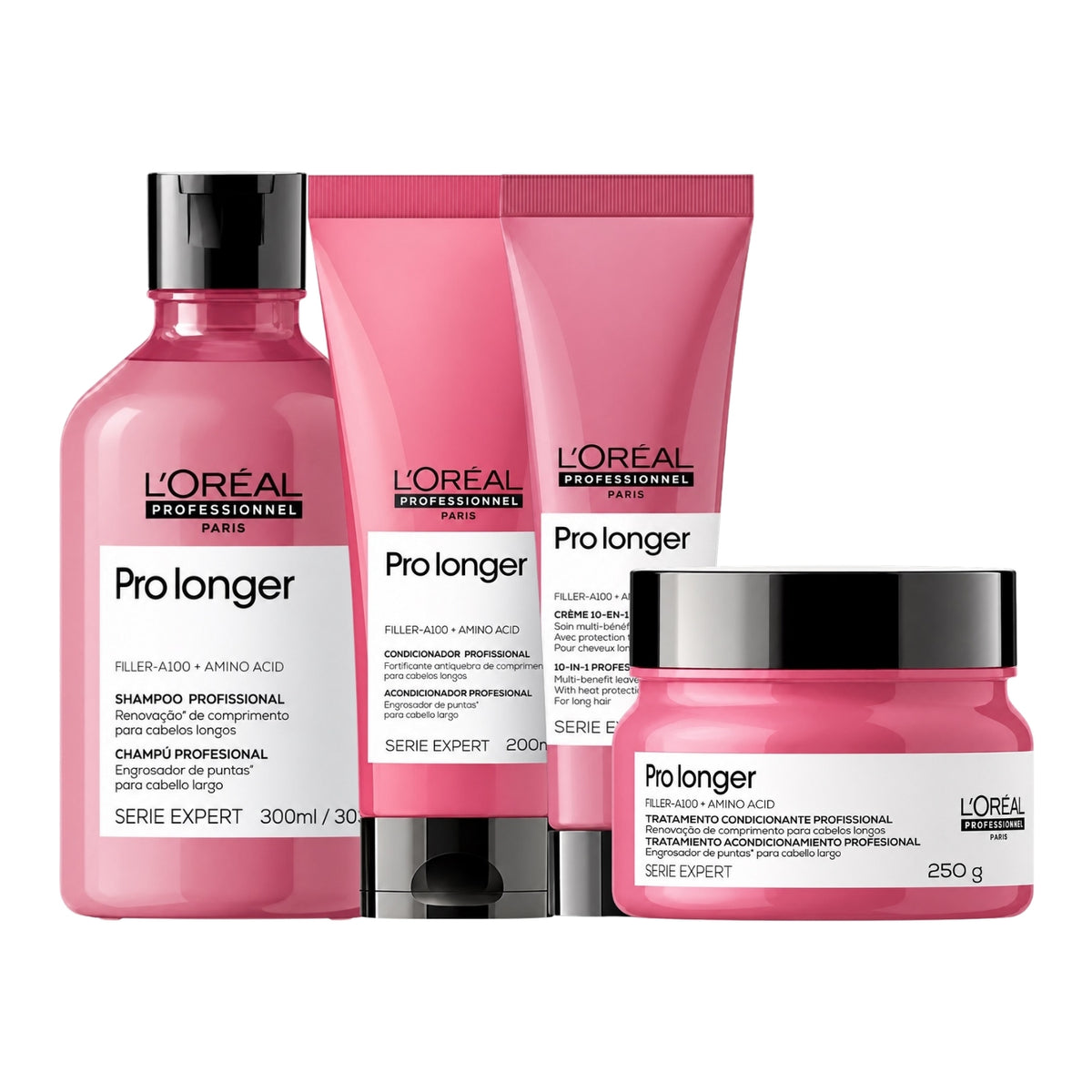 Kit Loreal Serie Expert Pro Longer Home Care (4 Produtos)