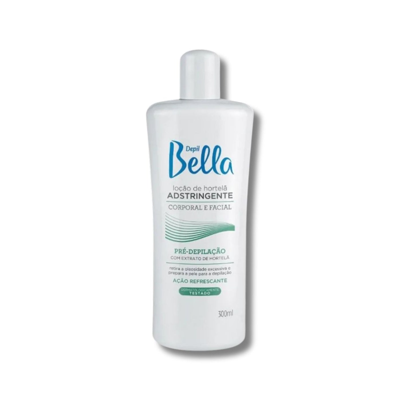Depil Bella Loção Pré Depilatória de Hortelã 300 ml