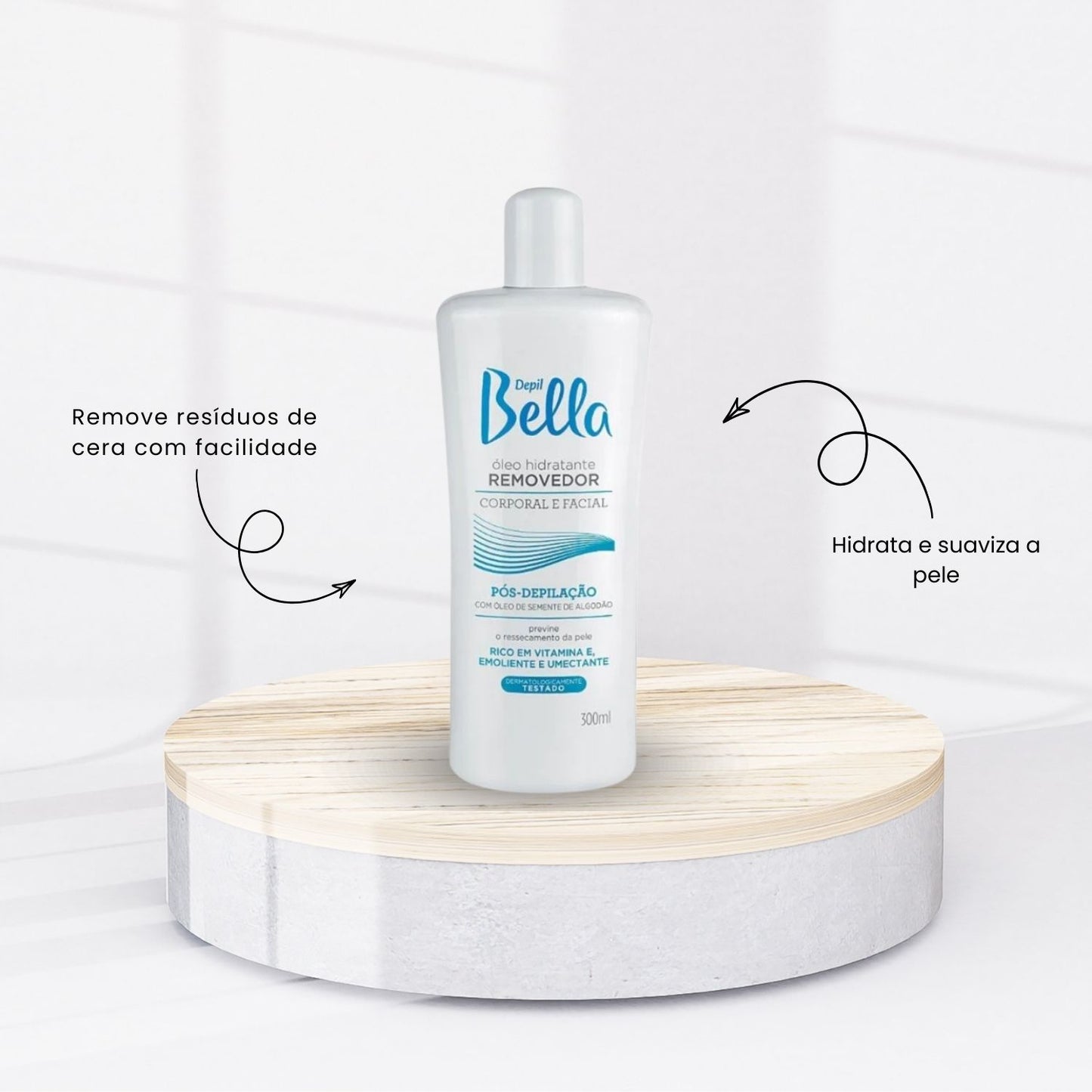 Depil Bella Oleo Removedor Pós Depilação 300 ml
