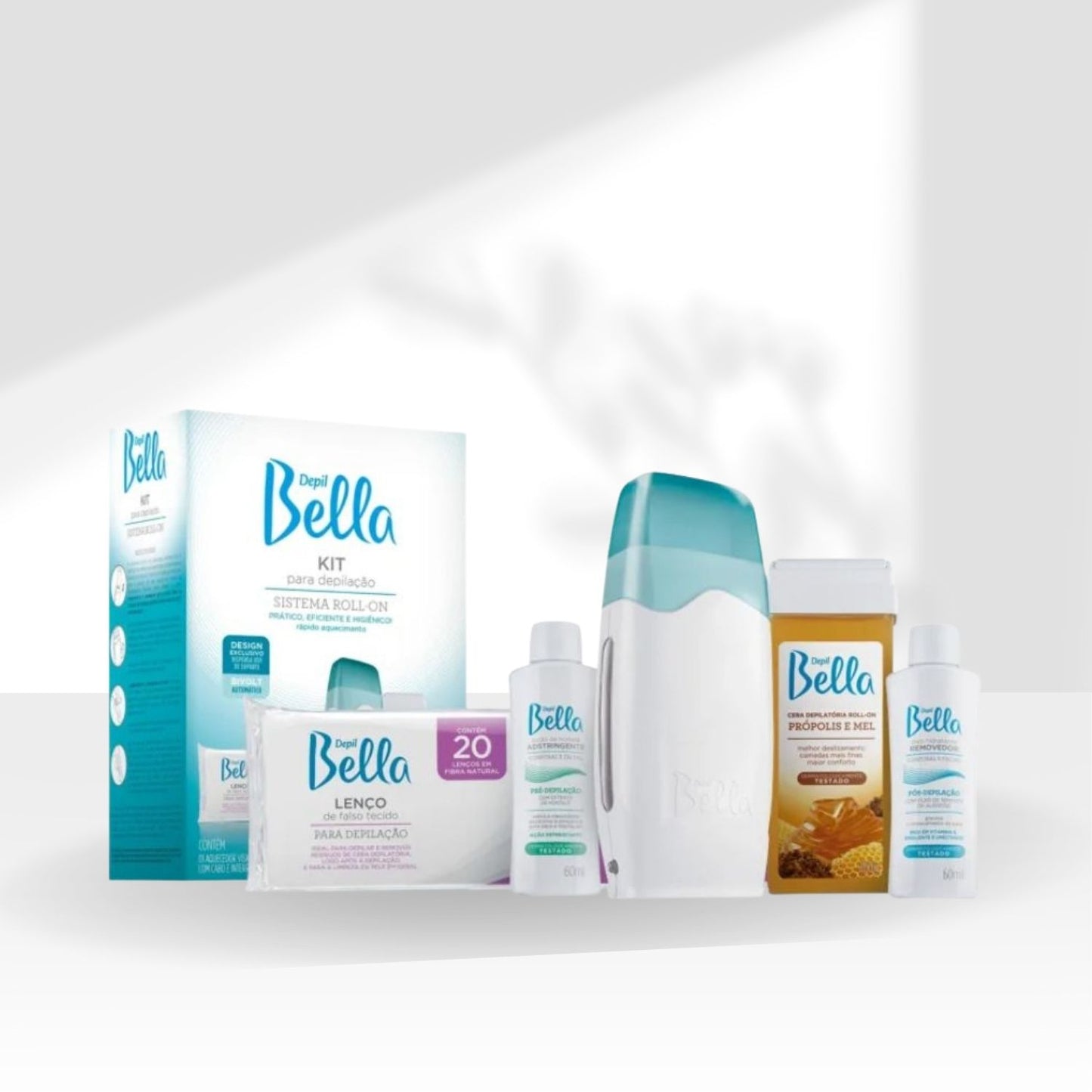 Kit Depil Bella Depilação Sistema Roll-on (5 Produtos)