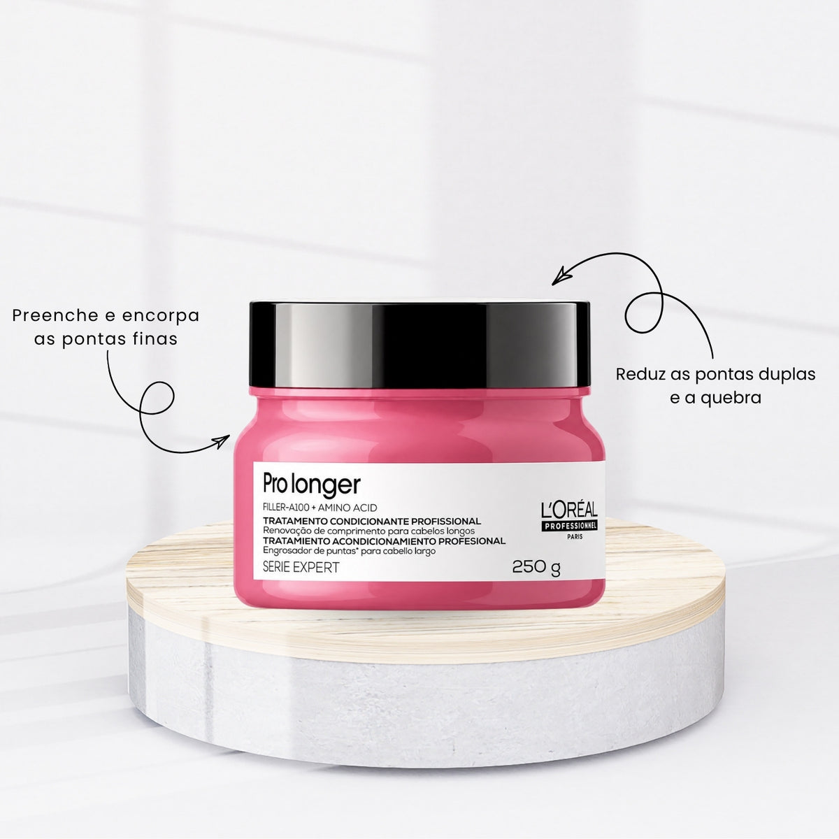 Kit Loreal Pro Longer e Absolut Repair (4 Produtos)