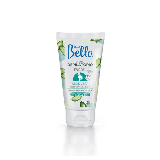 Depil Bella Creme Depilatório Facial Aloe Vera 40 g