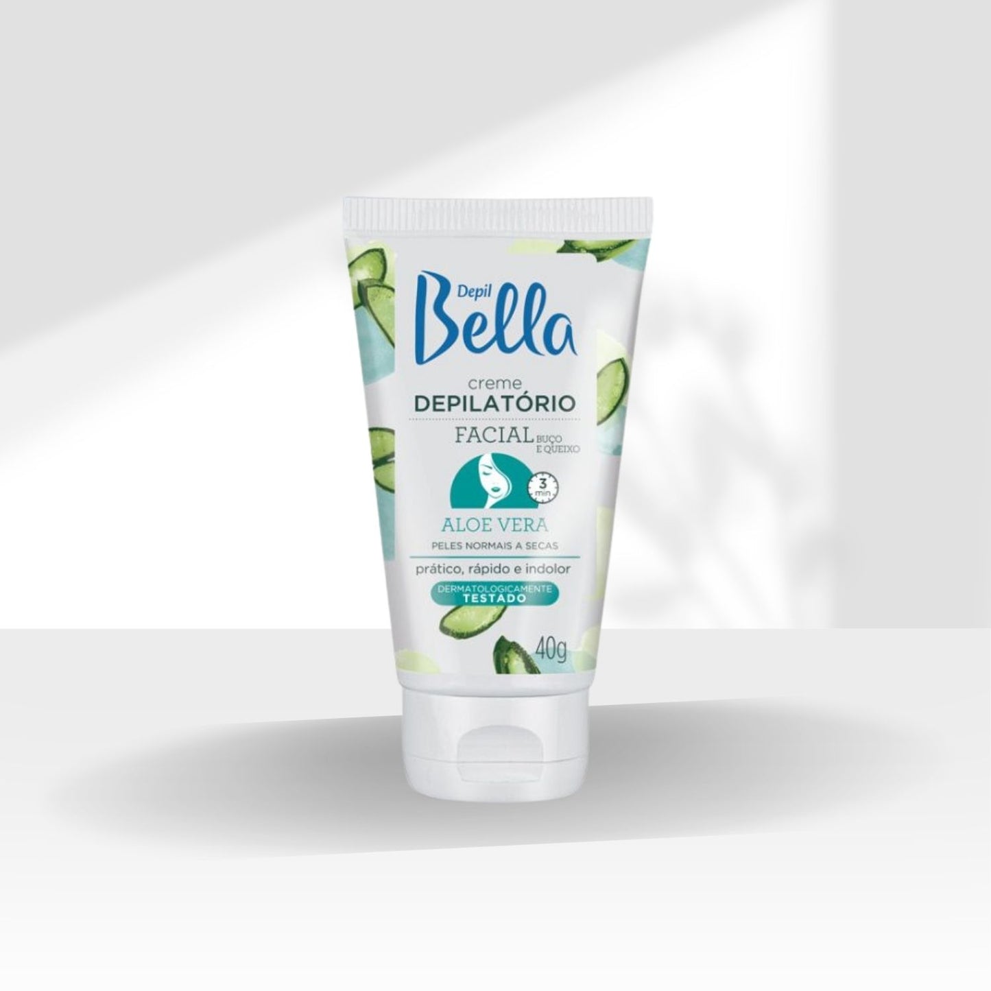 Depil Bella Creme Depilatório Facial Aloe Vera 40 g