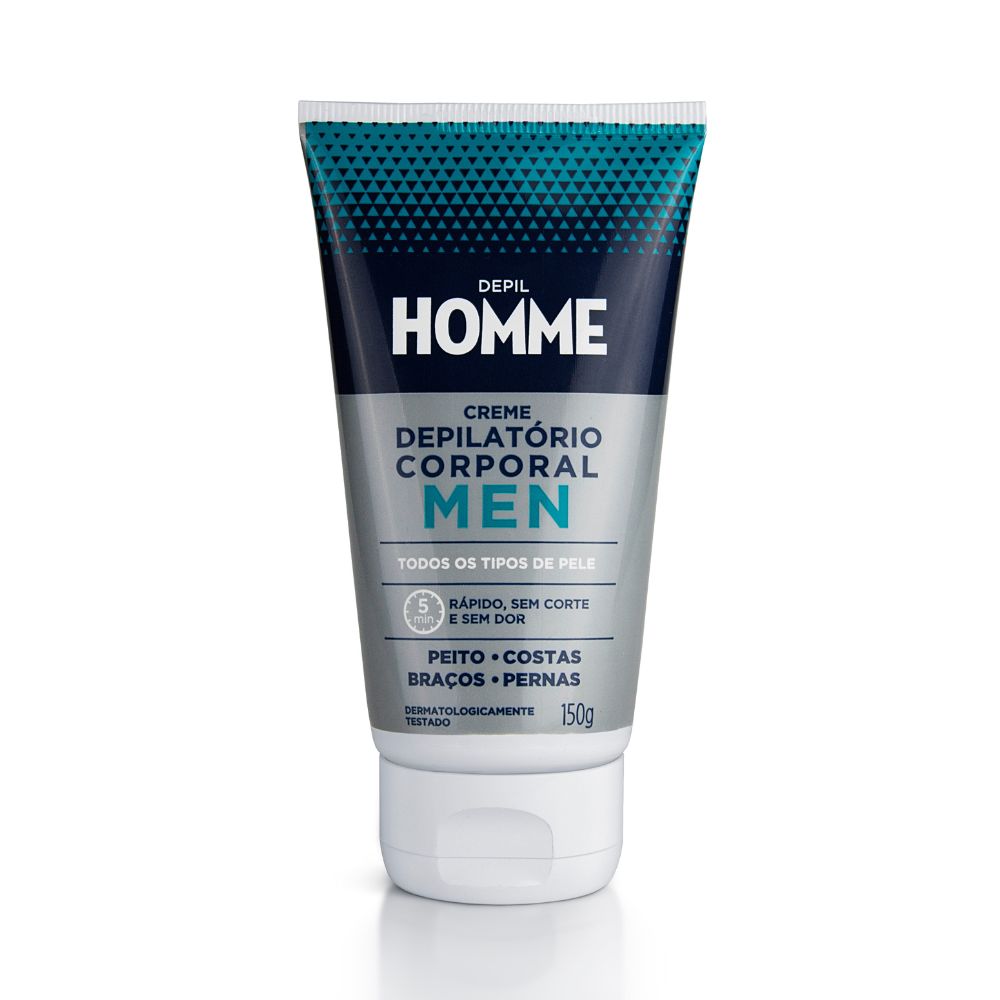 Depil Bella Homme Creme Depilatório Masculino 150 g
