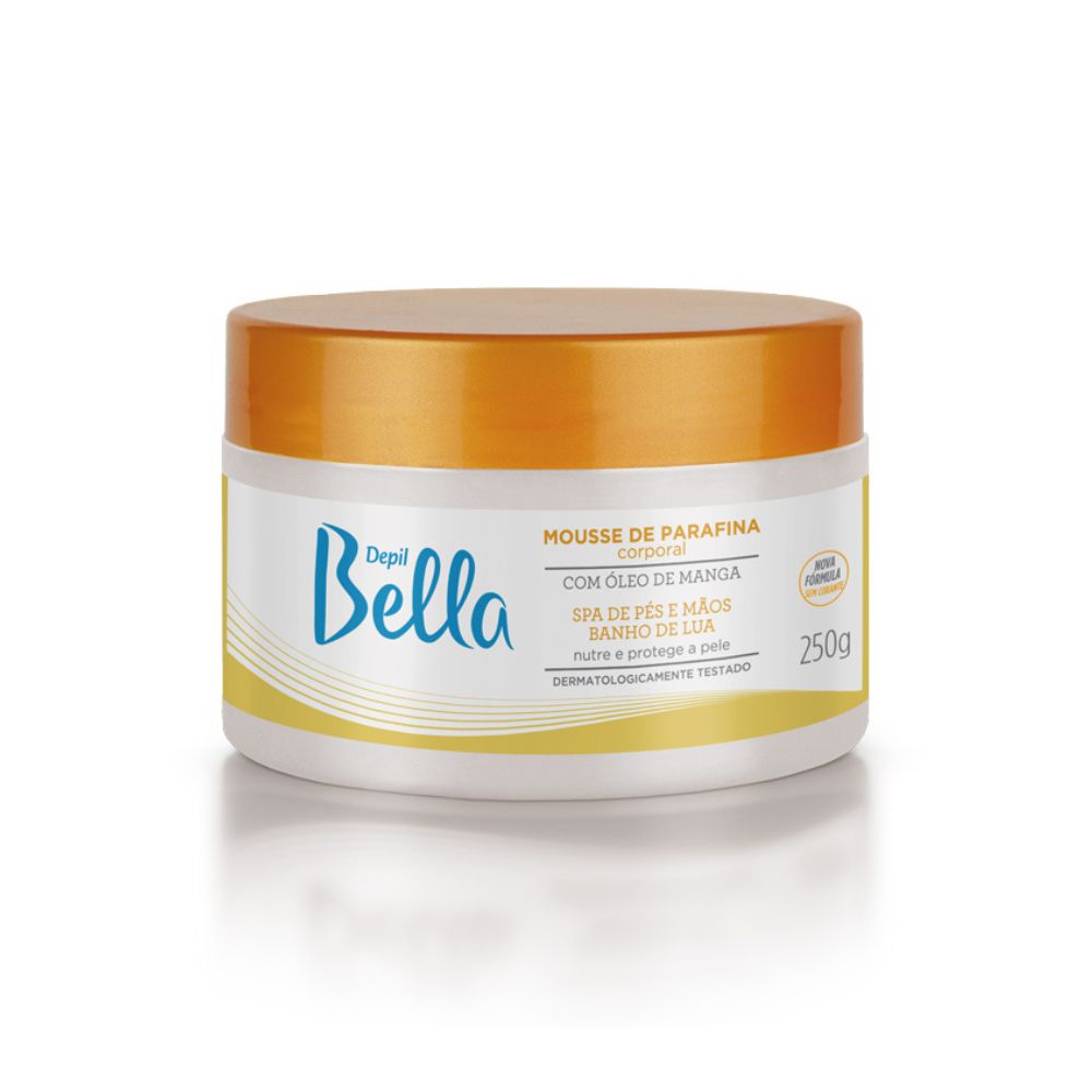 Depil Bella Mousse de Parafina Oleo de Manga 250 g