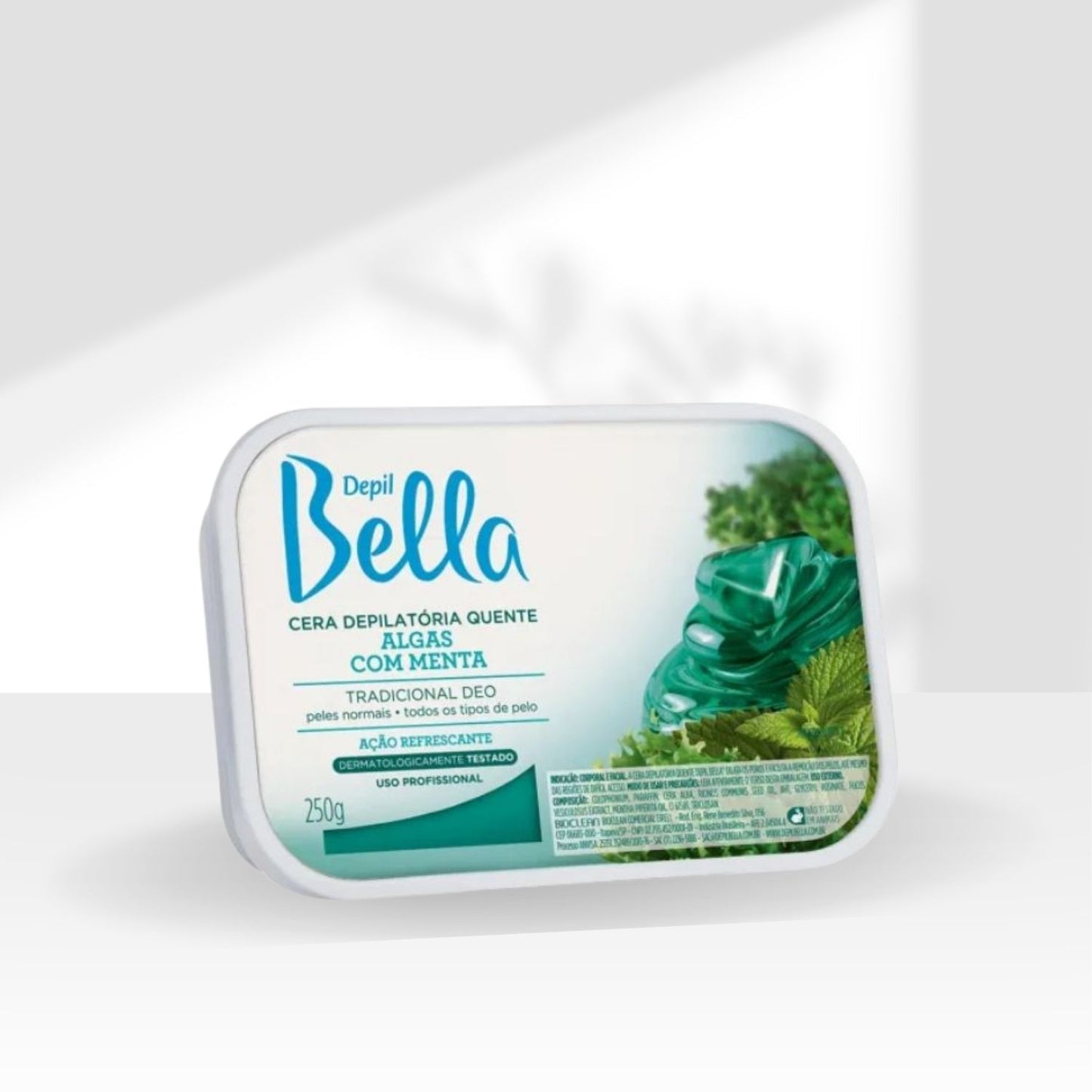 Cera Depilatória Depil Bella Algas com Menta 250 g