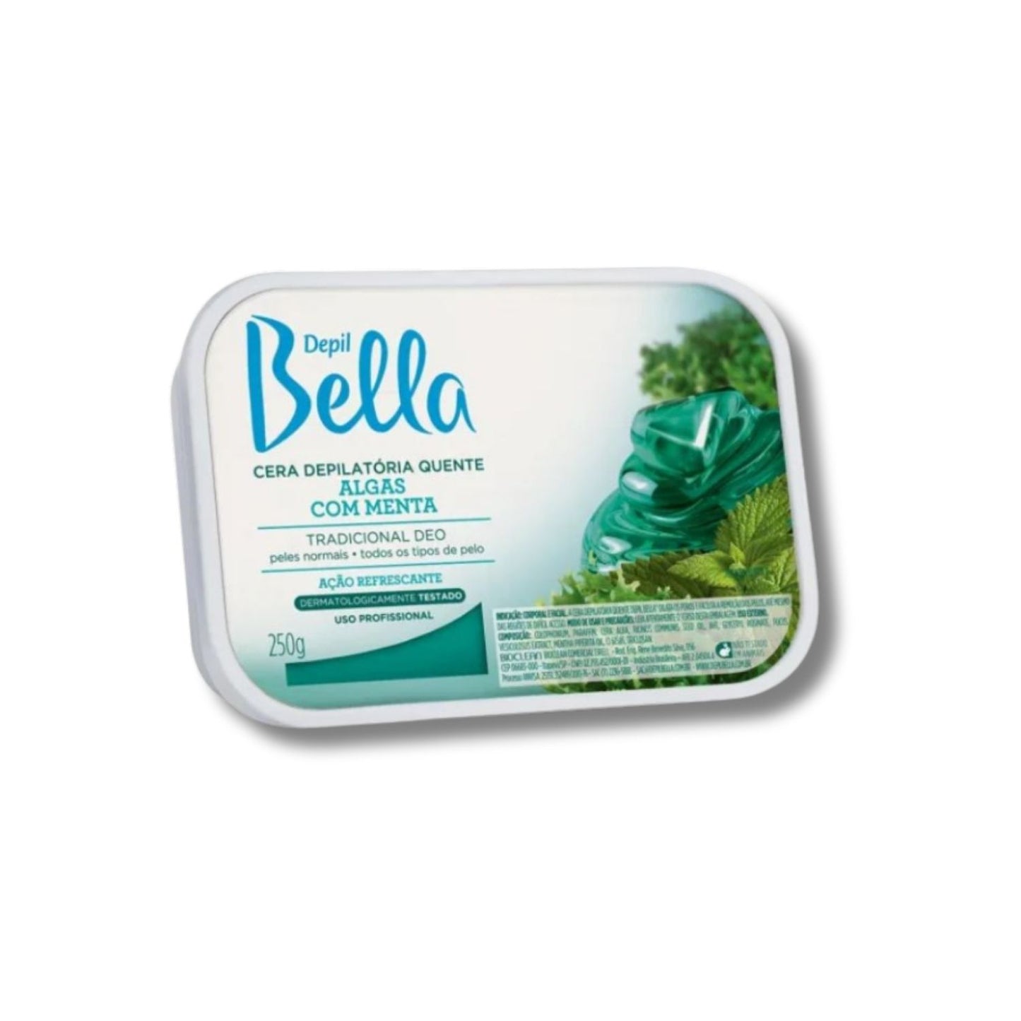 Cera Depilatória Depil Bella Algas com Menta 250 g