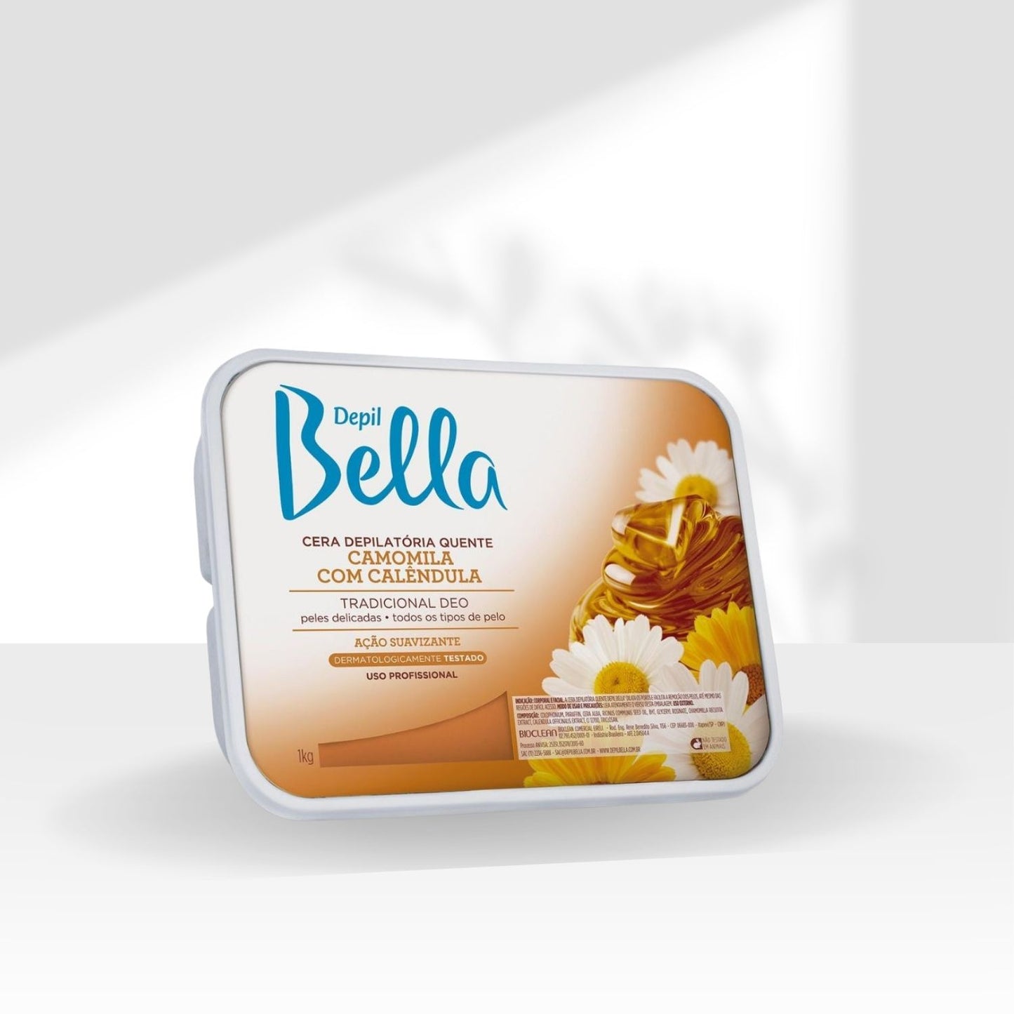 Cera Depilatória Depil Bella Camomila com Calêndula 1000 g