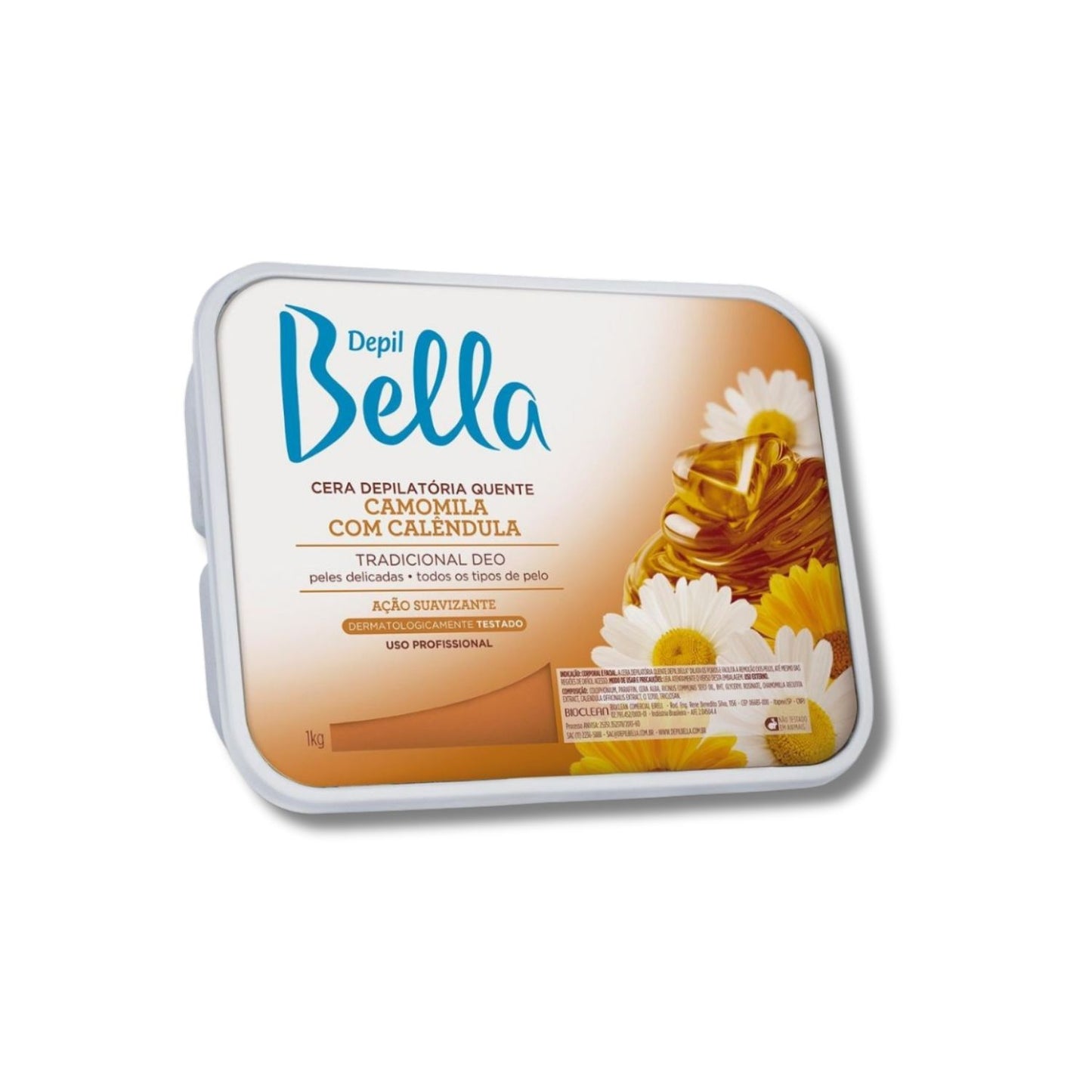 Cera Depilatória Depil Bella Camomila com Calêndula 1000 g