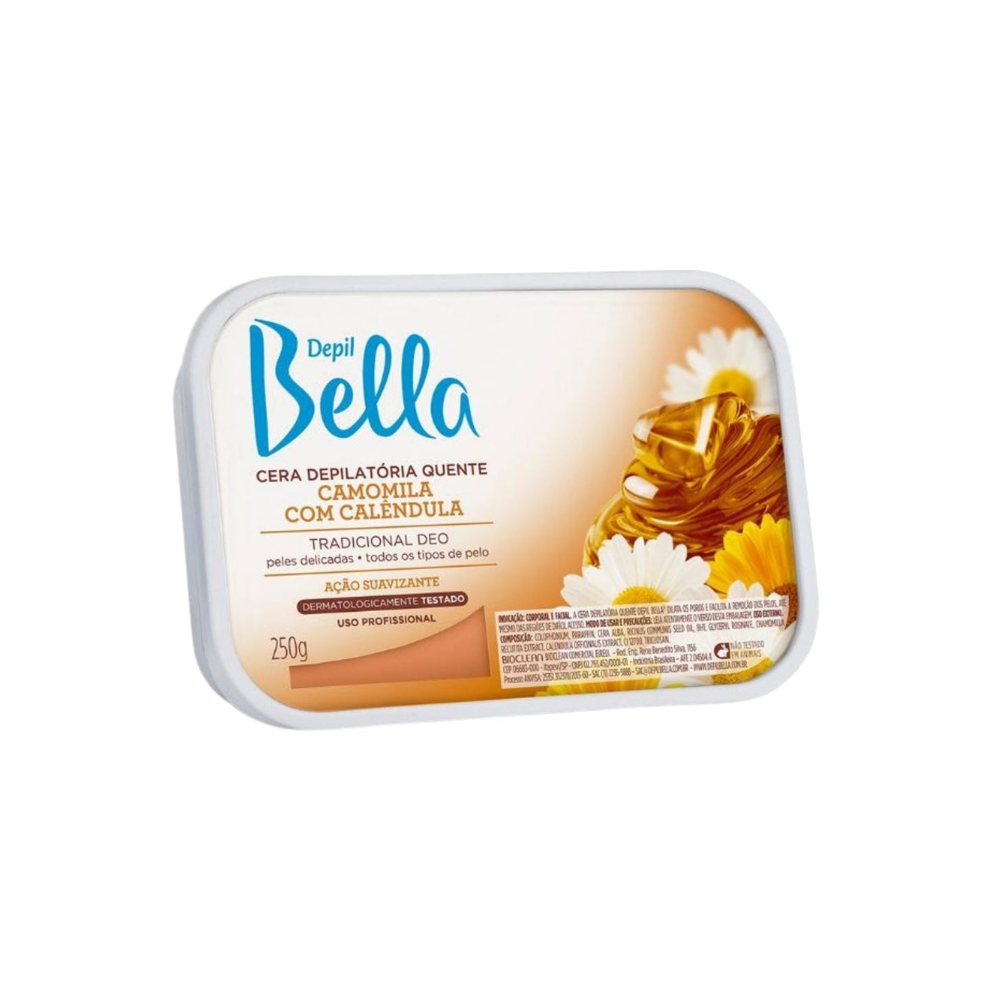 Cera Depilatória Depil Bella Camomila com Calêndula 250 g