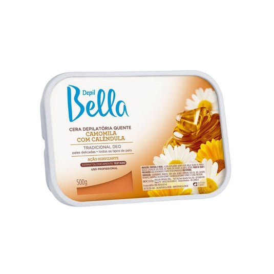 Cera Depilatória Depil Bella Camomila com Calêndula 500 g