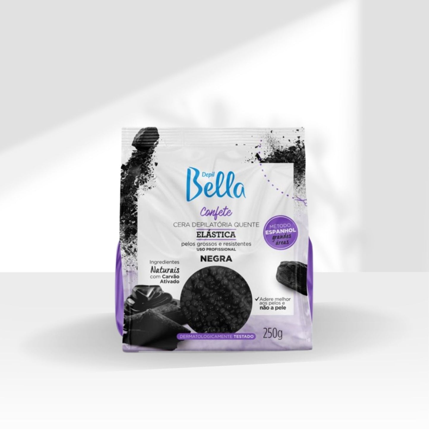 Cera Depilatória Depil Bella Quente Confete Negra 250 g