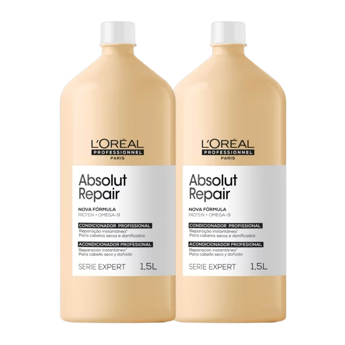 Kit Loreal Absolut Gold 2 Condicionador 1,5L