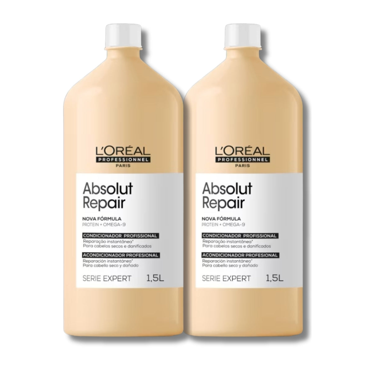 Kit Loreal Absolut Gold 2 Condicionador 1,5L