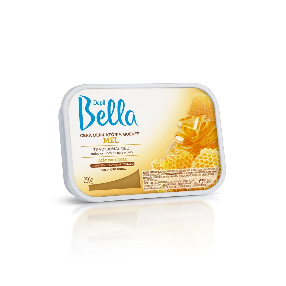Cera Depilatória Depil Bella Mel 250 g
