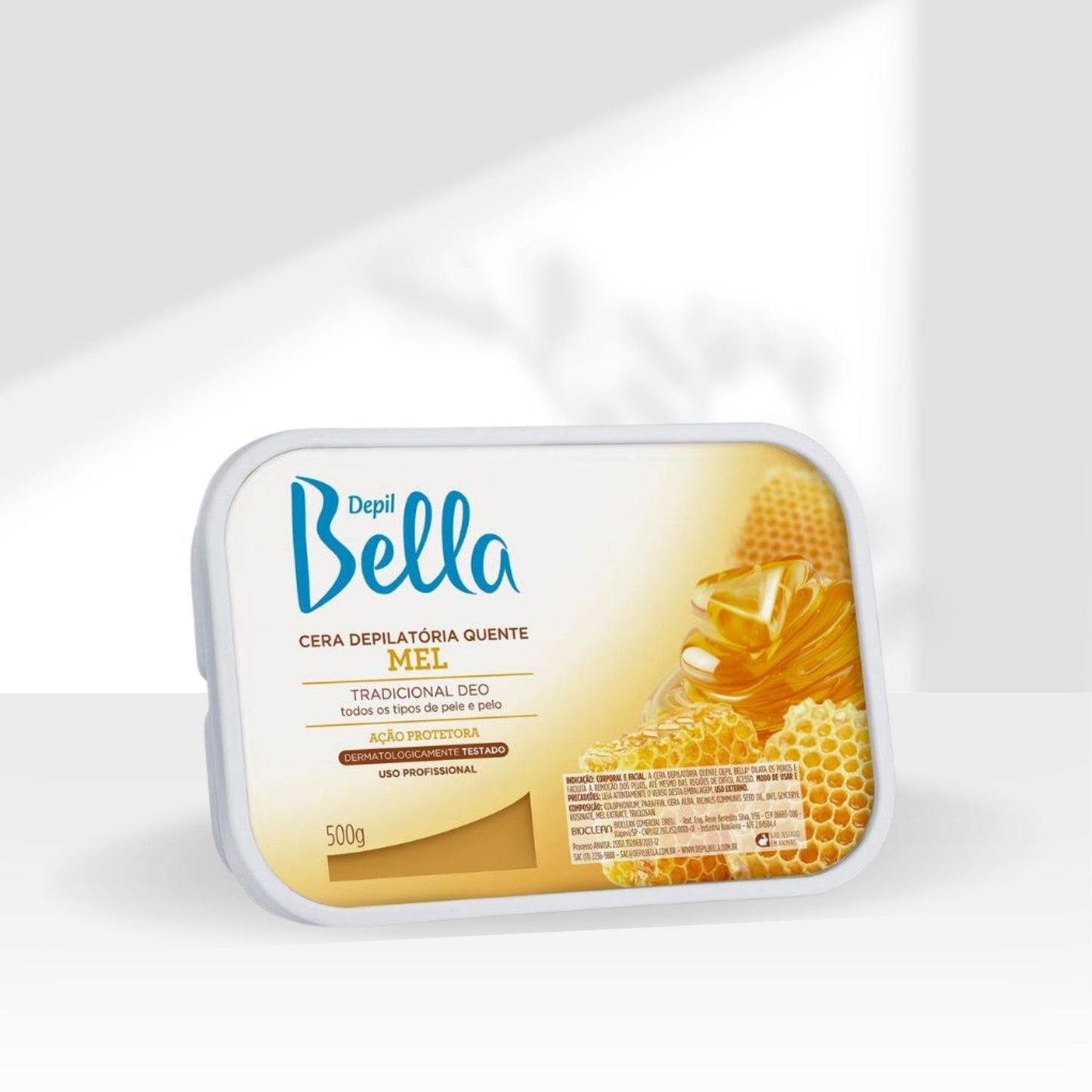 Cera Depilatória Depil Bella Mel 500 g
