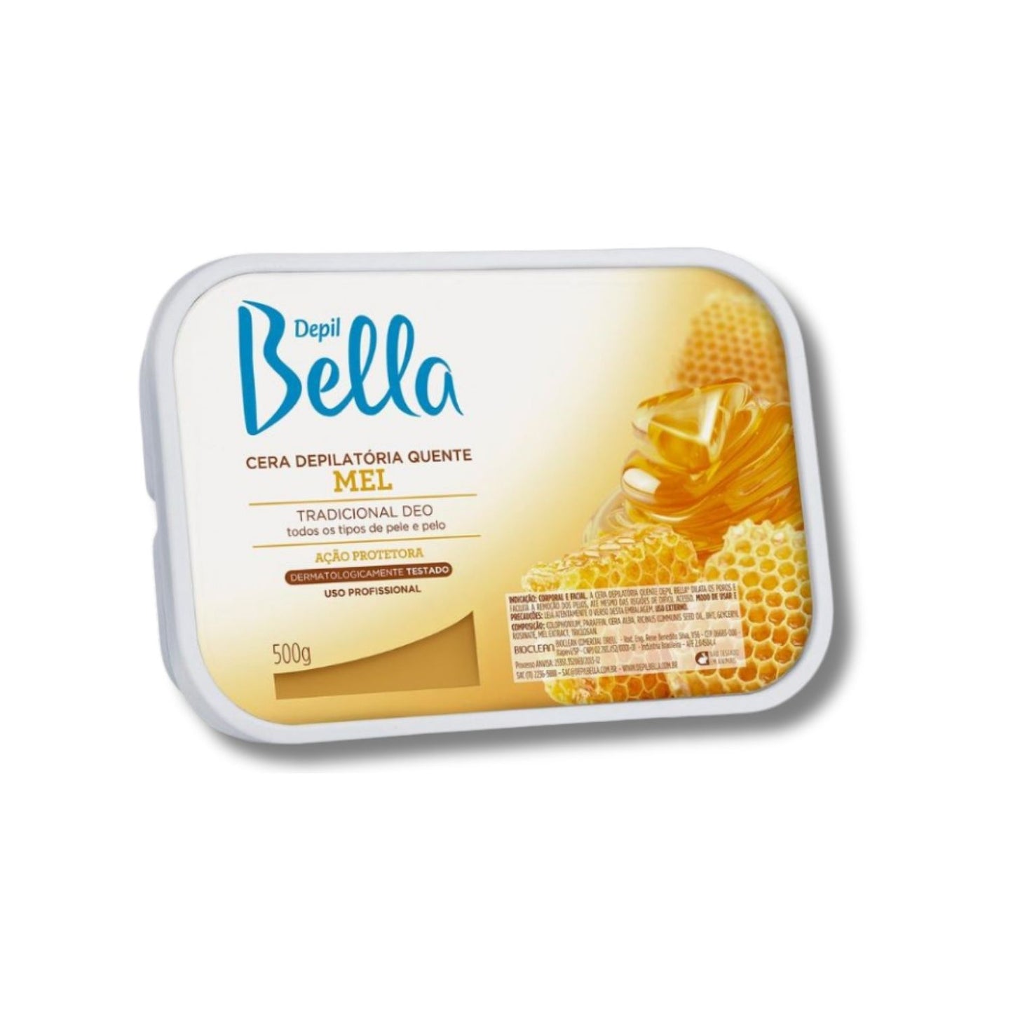 Cera Depilatória Depil Bella Mel 500 g