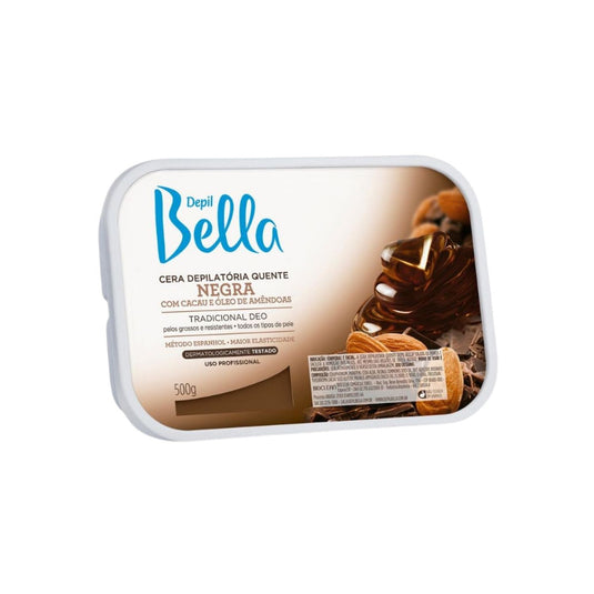 Cera Depilatória Depil Bella Negra 500 g