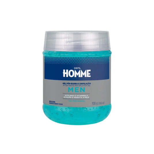 Depil Bella Homme Gel Pós-Barba e Pós-Depilação 700 g
