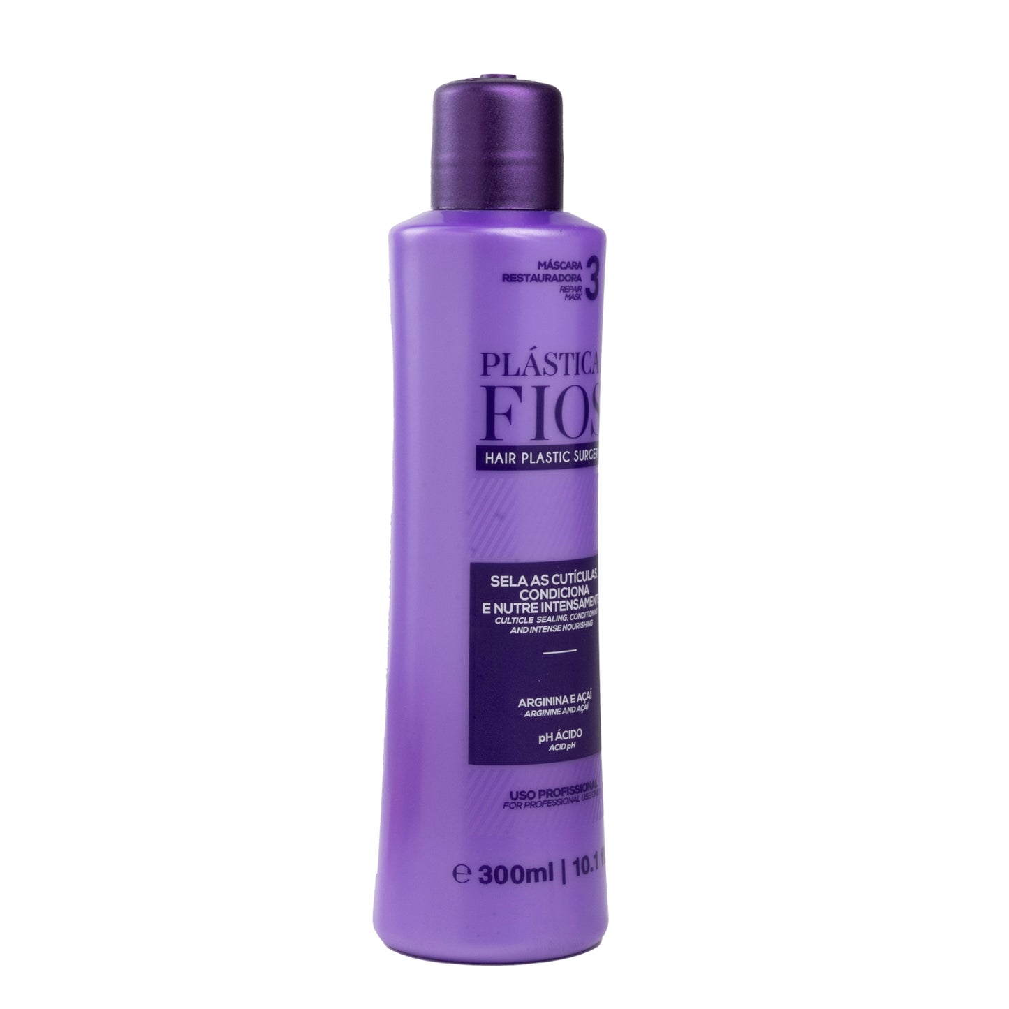 Progressiva Cadiveu Plástica dos Fios Restauradora Passo 3 Máscara 300 ml