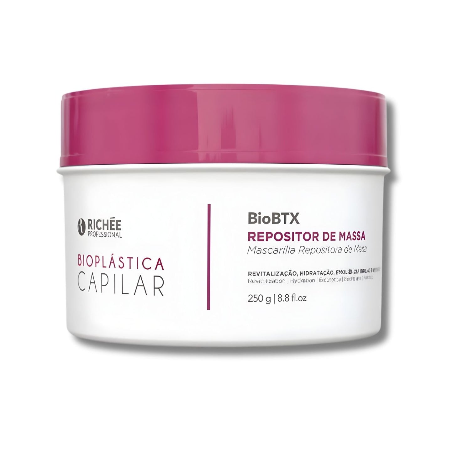 Botox Capilar Capilar Richée Bioplástica BioBTX Máscara Repositora 250 g