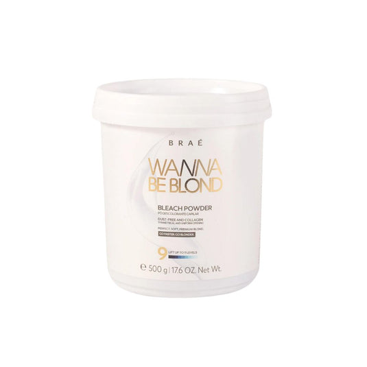 Kit Braé Wanna Be Blond 2 Pó Descolorante Capilar 500 g