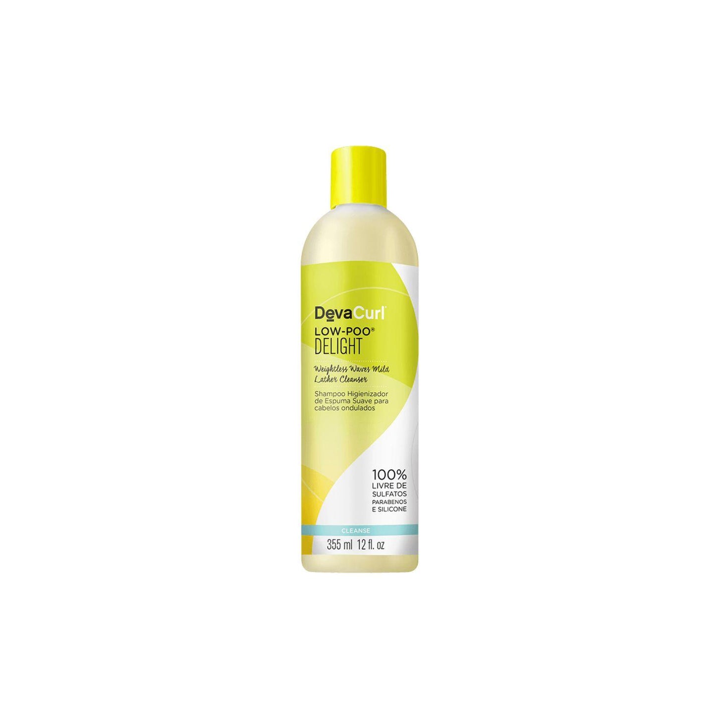 Shampoo DevaCurl Low-Poo Delight de Espuma Suave 355 ml