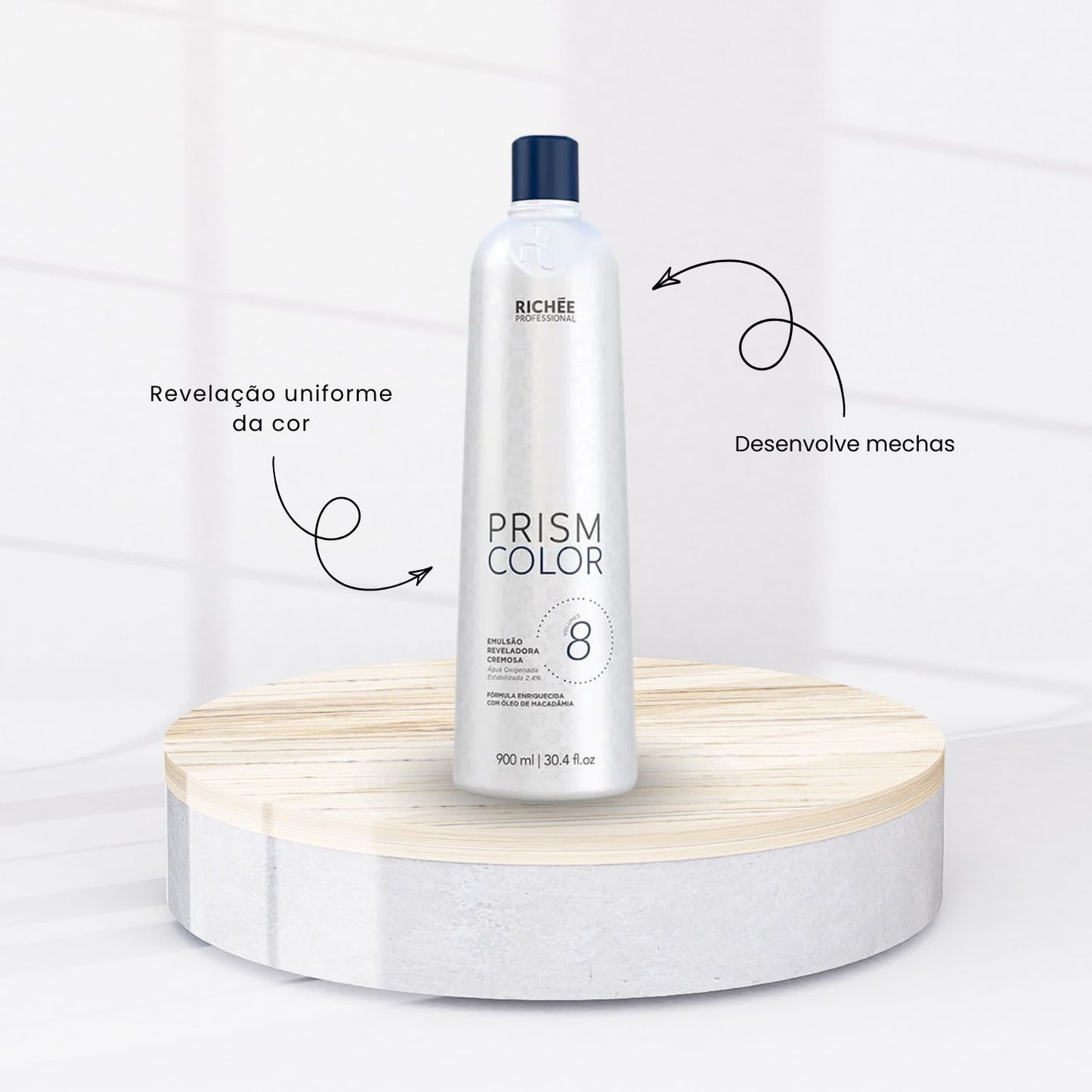 Agua Oxigenada Richée Primscolor 8 Vol 900 ml