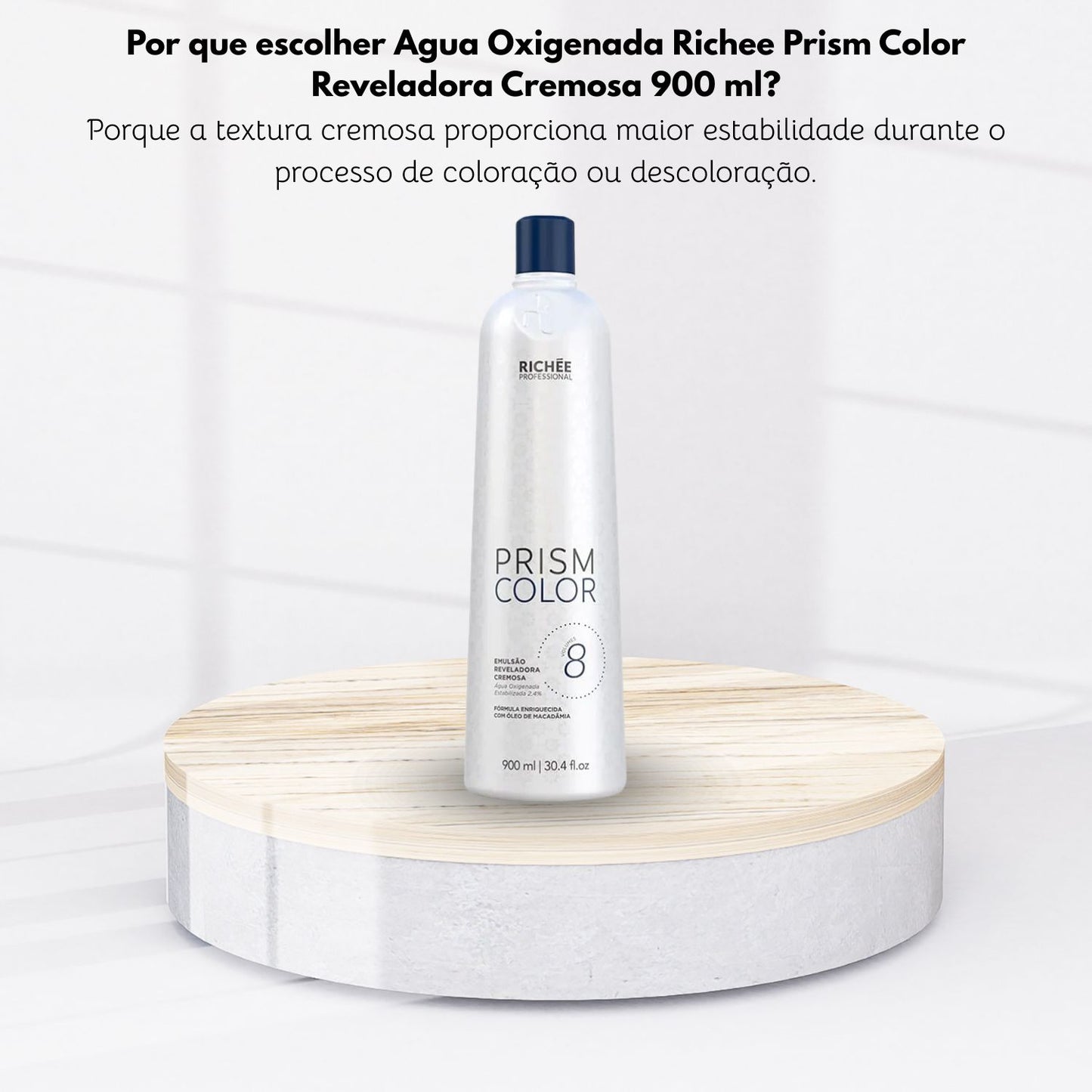 Agua Oxigenada Richée Primscolor 8 Vol 900 ml