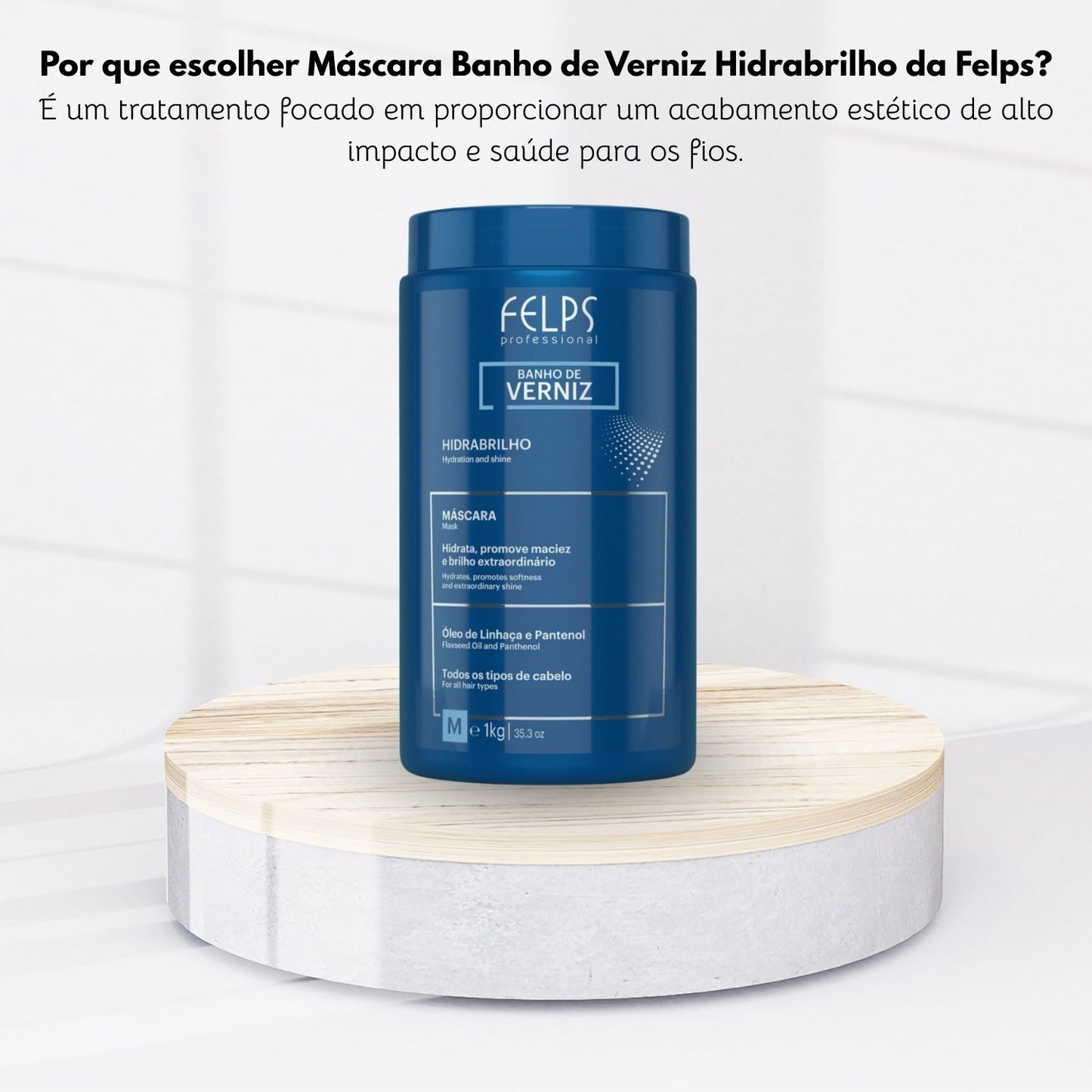 Máscara Felps Banho de Verniz 1000 g