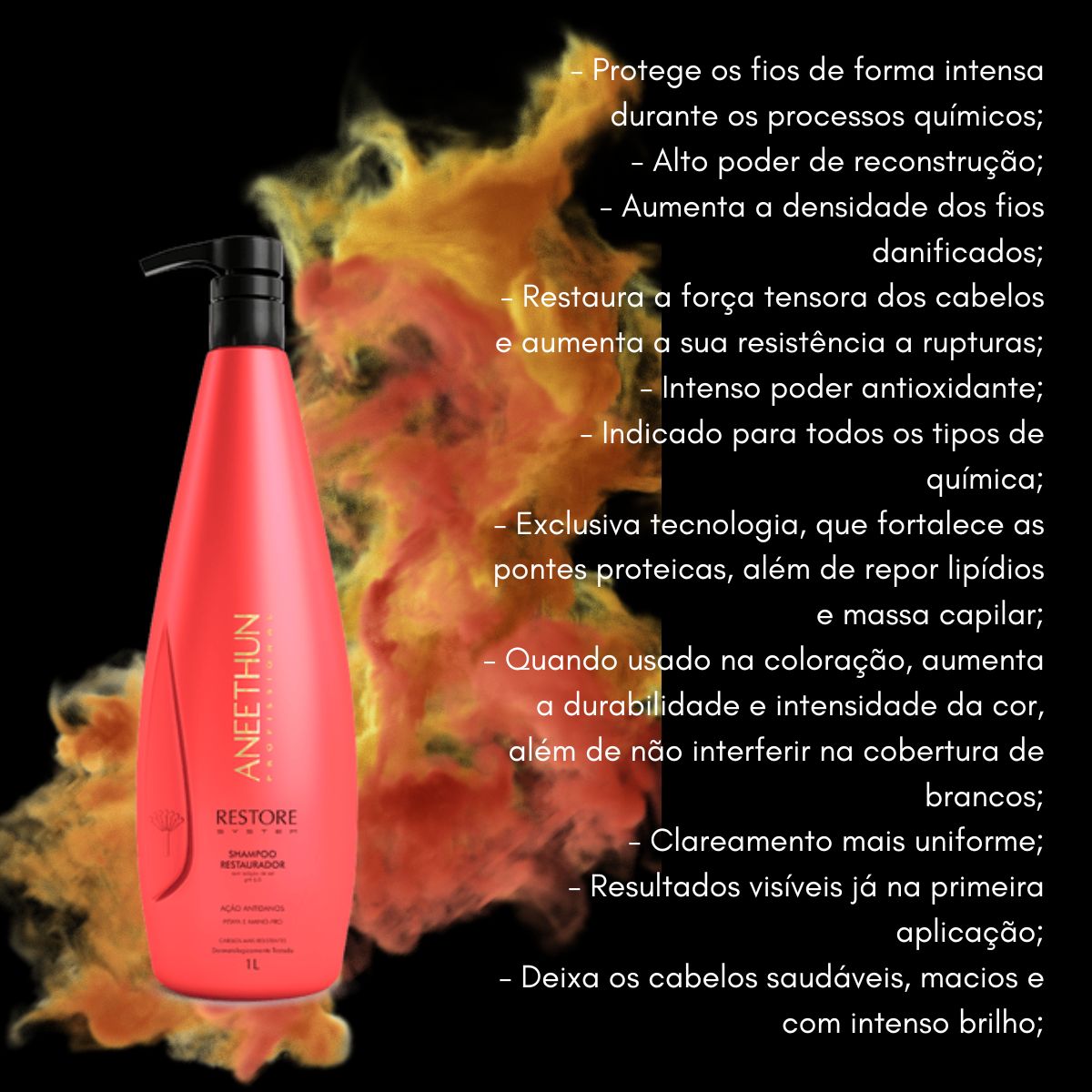 Aneethun Restore Repositor Restaurador 1 Litro