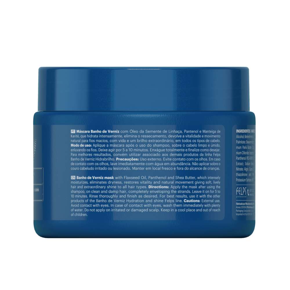 Máscara Felps Banho de Verniz 300 g