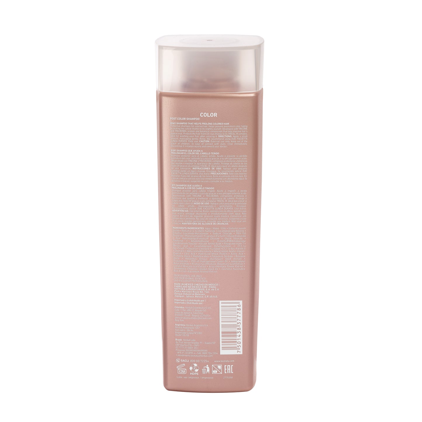 Shampoo Tec Italy Post Color 300 ml
