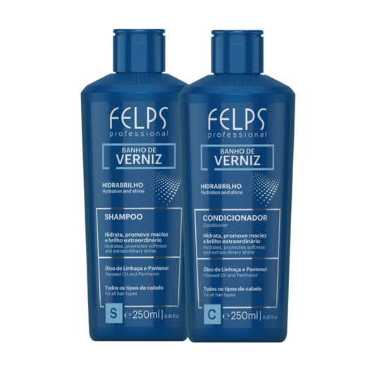 Kit Felps Banho de Verniz Shampoo e Condicionador (2 x 250 ml)