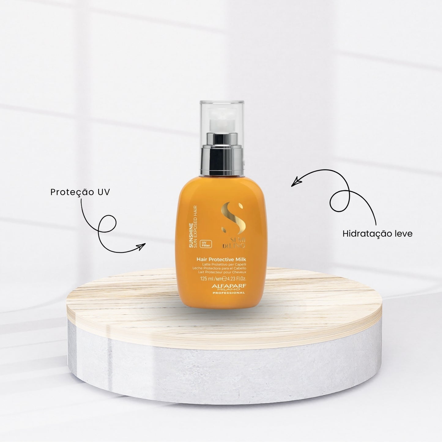 Kit Alfaparf Semi Di Lino Sunshine 2 Leave-in 125 ml
