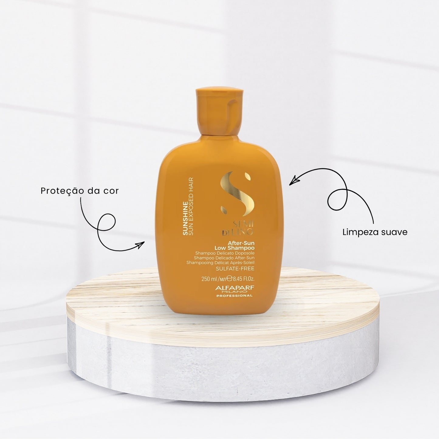 Kit Alfaparf Semi Di Lino Sunshine Home Care (3 Produtos)