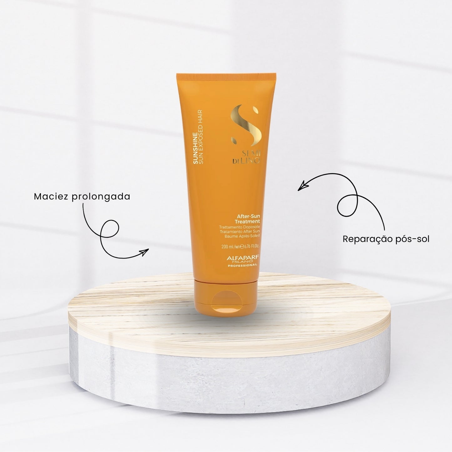 Kit Alfaparf Semi Di Lino Sunshine Home Care (3 Produtos)
