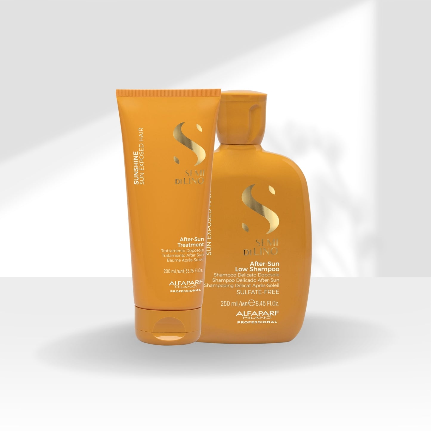 Kit Alfaparf Semi Di Lino Sunshine Shampoo e Máscara