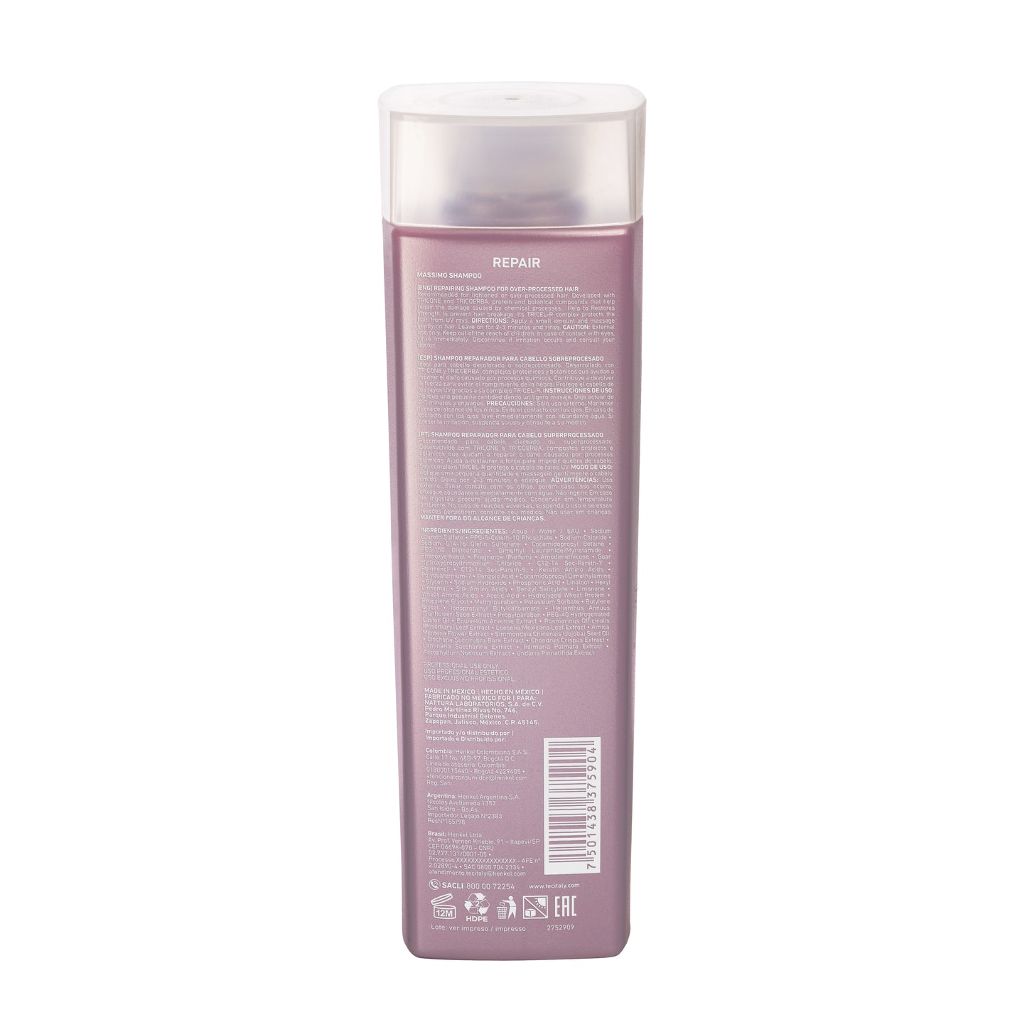Shampoo Tec Italy Massimo 300 ml