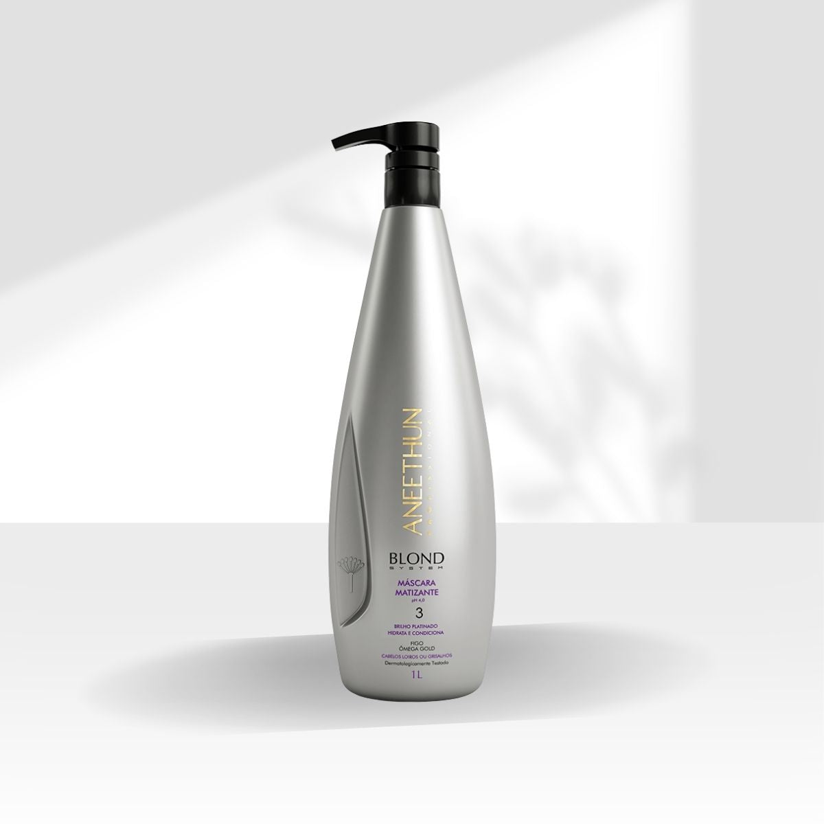 Shampoo Aneethun Blond Matizador 1 Litro