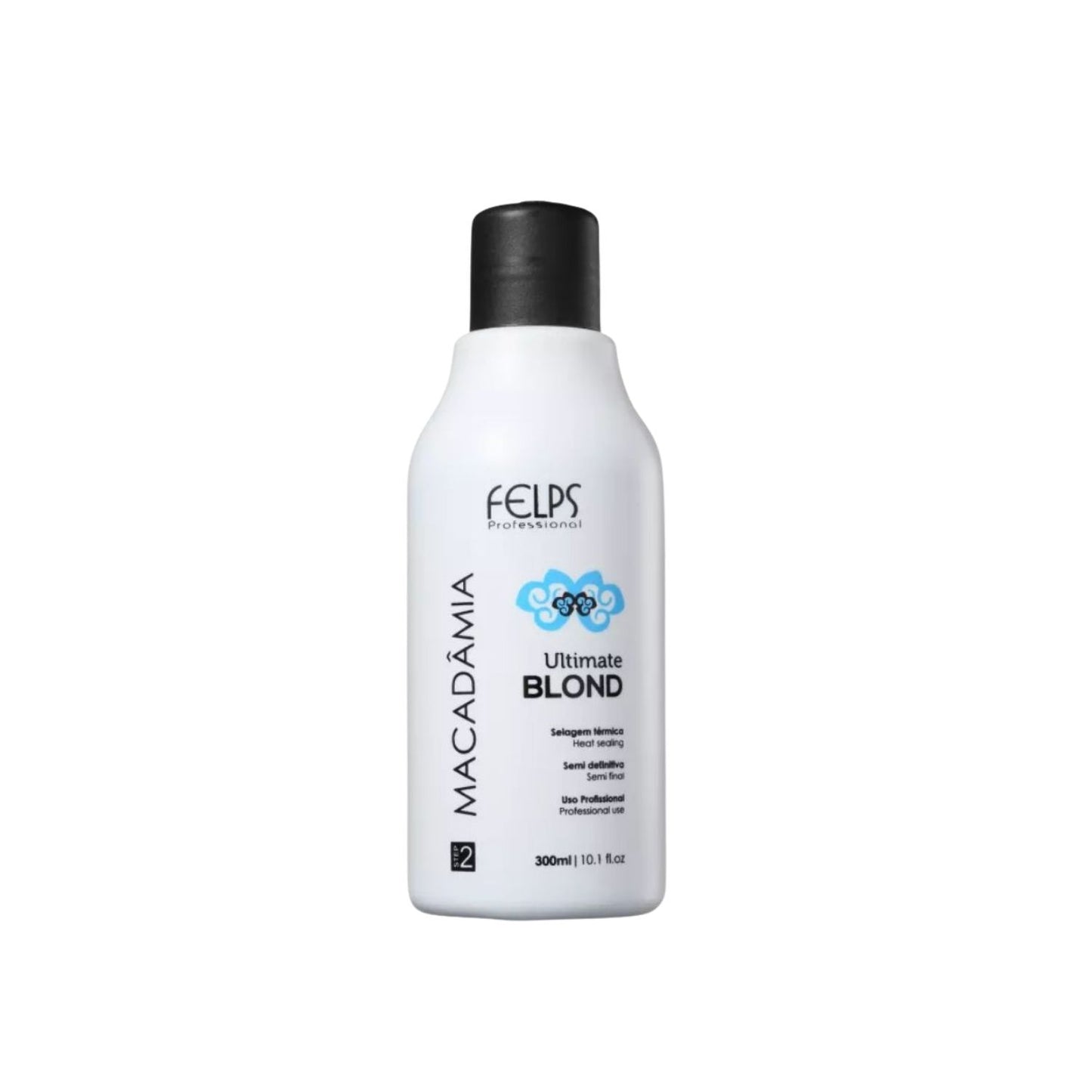 Progressiva Felps Macadâmia Ultimate Blonde Selagem Térmica 300 ml